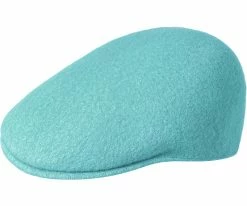 Men Seamless Wool 507 - Kangol Wool Blend Flat Cap