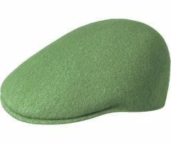 Men Seamless Wool 507 - Kangol Wool Blend Flat Cap
