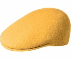 Men Seamless Wool 507 - Kangol Wool Blend Flat Cap