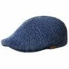 Men Kangol Indigo 507 Duckbill Flat Cap