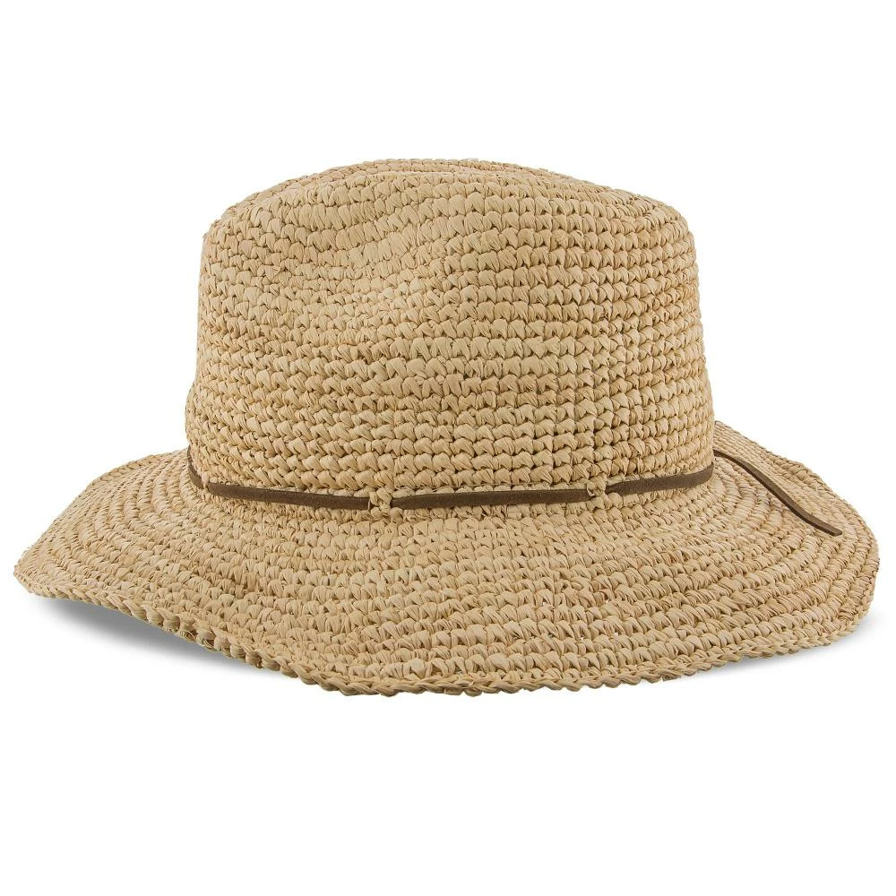 Coupon ๐ฅฐ Men Lola - Scala LR672OS Tea Crocheted Raffia Straw Safari Hat ๐ฅฐ 6 Men Lola - Scala LR672OS Tea Crocheted Raffia Straw Safari Hat