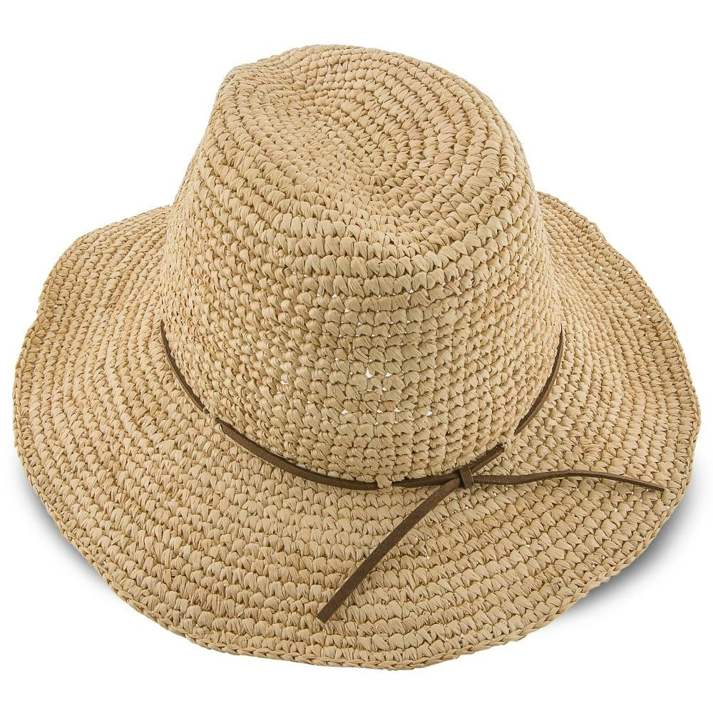 Coupon ๐ฅฐ Men Lola - Scala LR672OS Tea Crocheted Raffia Straw Safari Hat ๐ฅฐ 8 Men Lola - Scala LR672OS Tea Crocheted Raffia Straw Safari Hat