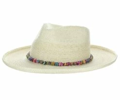 Men Fruity Pebbles - Scala Palm Fiber Safari Hat