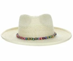 Men Fruity Pebbles - Scala Palm Fiber Safari Hat