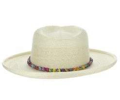 Men Fruity Pebbles - Scala Palm Fiber Safari Hat