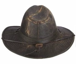 Hinterlands - Dorfman Pacific Canvas Outback Hat Men