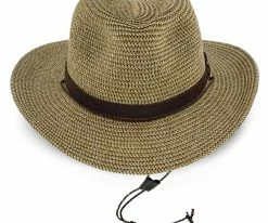 Men Hightide - Scala Tea Toyo Straw Blend Outback Hat