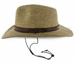Men Hightide - Scala Tea Toyo Straw Blend Outback Hat