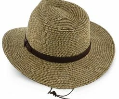 Men Hightide - Scala Tea Toyo Straw Blend Outback Hat