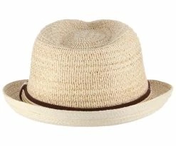 Men Laid Back - Dorfman Pacific Burnt Paper Braid Fedora