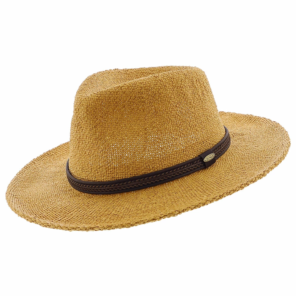 Buy ๐ Seaside - Scala Bangkok Toyo Straw Outback Hat Men ๐งจ 8 Seaside - Scala Bangkok Toyo Straw Outback Hat Men