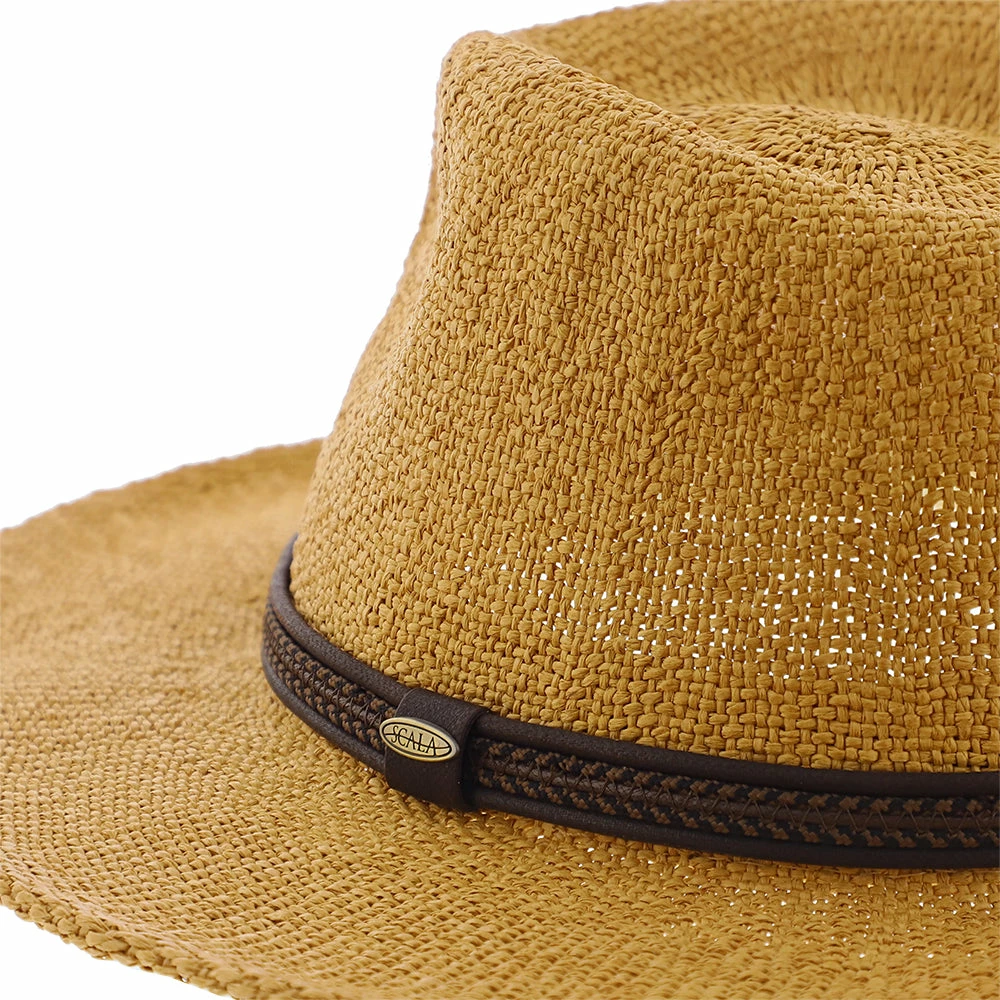Buy ๐ Seaside - Scala Bangkok Toyo Straw Outback Hat Men ๐งจ 5 Seaside - Scala Bangkok Toyo Straw Outback Hat Men