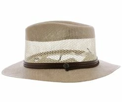 Afton - Stetson Vented Canvas Outdoor Hat - OSAFTN