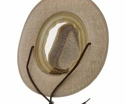 Afton - Stetson Vented Canvas Outdoor Hat - OSAFTN