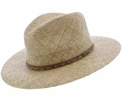 Dunraven - Stetson Seagrass Straw Fedora Hat - OSDNRV