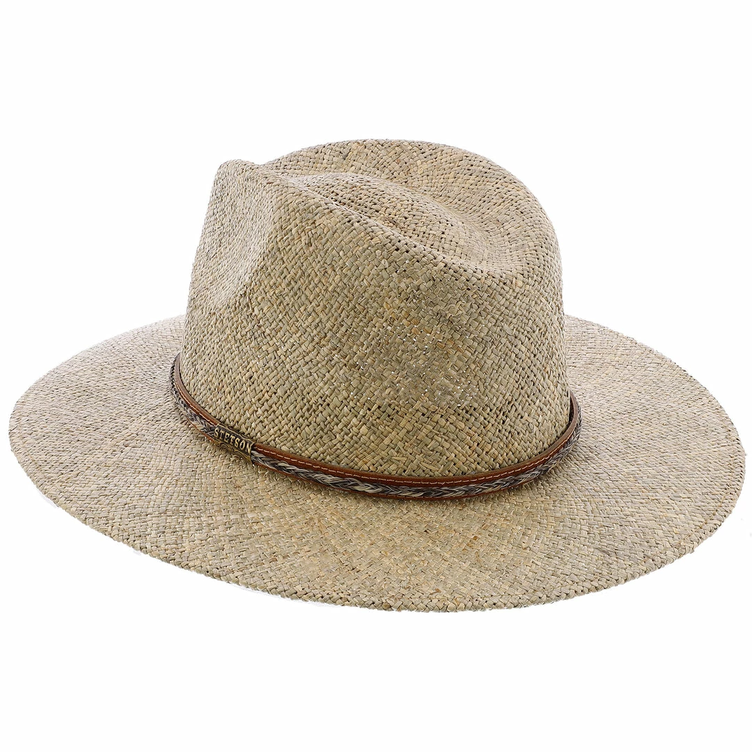 Deals ๐ Dunraven - Stetson Seagrass Straw Fedora Hat - OSDNRV โญ 5 Dunraven - Stetson Seagrass Straw Fedora Hat - OSDNRV