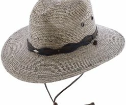 Marco - Stetson Stained Palm Straw Outdoor Hat - OSMRCO Men