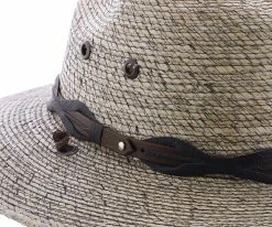 Marco - Stetson Stained Palm Straw Outdoor Hat - OSMRCO Men