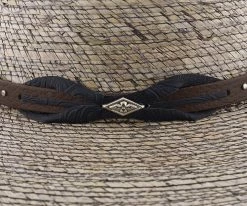 Marco - Stetson Stained Palm Straw Outdoor Hat - OSMRCO Men