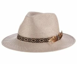 West - Santana Straw Fedora Hat