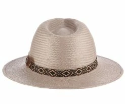 West - Santana Straw Fedora Hat