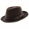 Performer - Santana Wool/Straw Fedora Hat