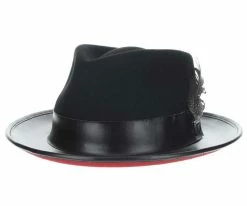 Provo - Stacy Adams Wool Felt Fedora Hat Men