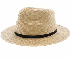 Sunbody Oak Colored Tear Drop - Natural Hand Woven Guatemalan Palm Hat