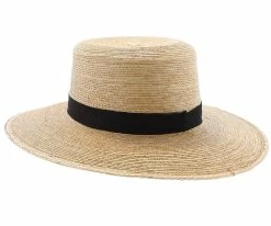 Sunbody Men Oak Bolero - Natural Hand Woven Guatemalan Palm Hat