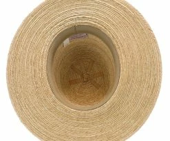 Sunbody Men Oak Bolero - Natural Hand Woven Guatemalan Palm Hat