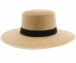 Sunbody Men Oak Bolero - Natural Hand Woven Guatemalan Palm Hat