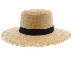 Sunbody Men Oak Bolero - Natural Hand Woven Guatemalan Palm Hat