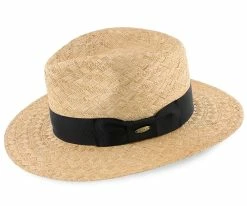 Maya - Scala Natural 100% Sisal Straw Safari Hat Men