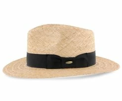 Maya - Scala Natural 100% Sisal Straw Safari Hat Men