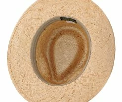 Maya - Scala Natural 100% Sisal Straw Safari Hat Men