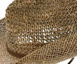 Maya - Dorfman Pacific Natural Crocheted Seagrass Western Hat