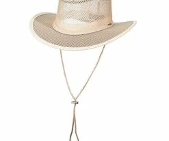 Best Sale ๐ฅฐ Mesh Covered Safari - Stetson Gambler Hat Men โ 30 Mesh Covered Safari - Stetson Gambler Hat Men