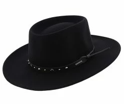 Black Hawk - Stetson Felt Gambler Hat - SWBKHK Men