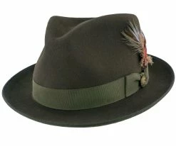 Inwood - Stetson Fur Felt Fedora Hat - TFINWDB