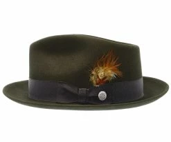 Men Mercury - Stetson Fur Felt Fedora Hat - TFMCRY