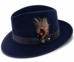 Best Sale โ Men Noble - Stetson Fedora Hat ๐ฅฐ 24 Men Noble - Stetson Fedora Hat