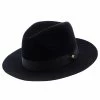 Men Obsidian - Stetson Beaver/Chinchilla Fur Felt Fedora Hat