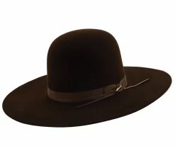 Smith - Stetson Fur Felt Open Crown Western Hat Men