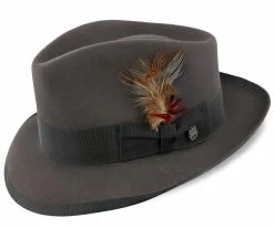 Best reviews of ๐คฉ Whippet - Stetson Fur Felt Fedora Hat - TFWIPTB Men ๐ 17 Whippet - Stetson Fur Felt Fedora Hat - TFWIPTB Men