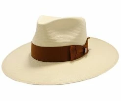 Atacama - Stetson Shantung Straw Fedora Hat Men