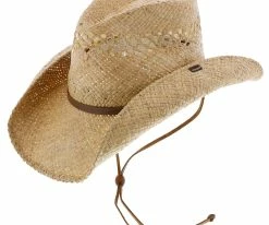Bridger - Stetson Vented Raffia Straw Cowboy Hat - TSBRGR Men