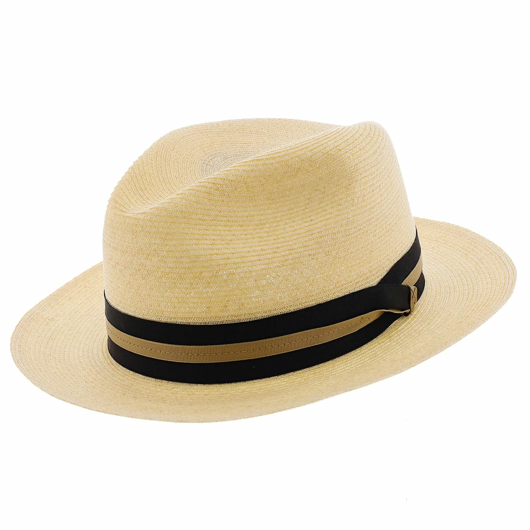 Hot Sale ๐งจ Bristol - Stetson Hemp Straw Fedora Hat ๐ 1 Bristol - Stetson Hemp Straw Fedora Hat