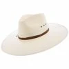 Men Canopy - Stetson Shantung Straw Western Hat - TSCNPY