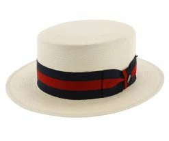 Keeneland - Stetson Shantung Straw Boater Hat