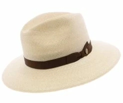Sundowner - Stetson Hemp Braid Straw Fedora Hat - TSSDWN Men